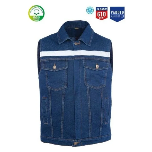 Myform Sona 9129 Kapitoneli Kot İş Yeleği - Görsel 9