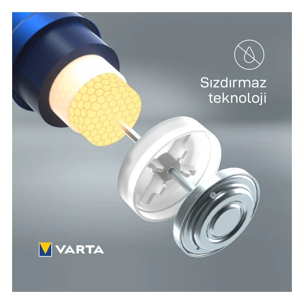Varta Longlife Power 8'li Alkalin Aaa İnce Kalem Pil - Görsel 3