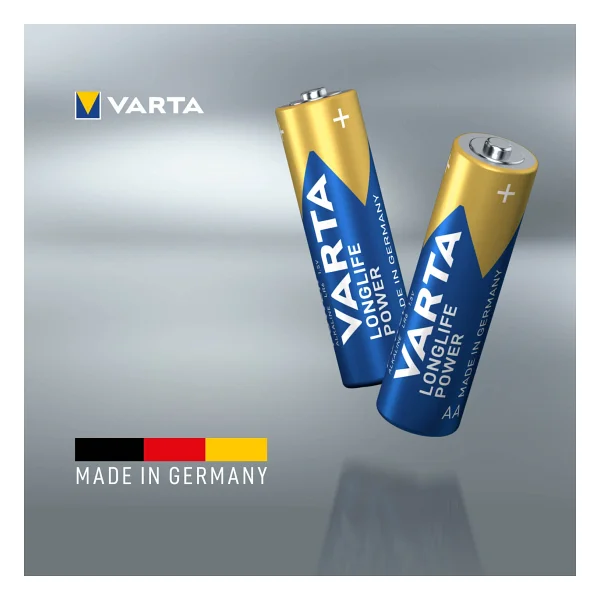 Varta Longlife Power 8'li Alkalin Aaa İnce Kalem Pil - Görsel 5