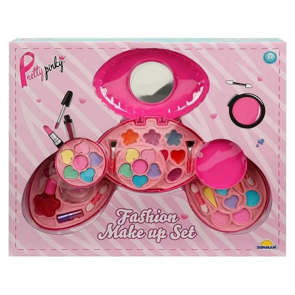 Pretty Pinky Aynalı Beş Katlı Makyaj Güzellik Seti 2604 - Görsel 4