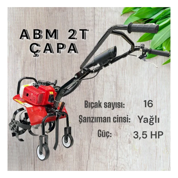 Abm Atak 2t Benzinli Mini Çapa Makinesi - Görsel 4