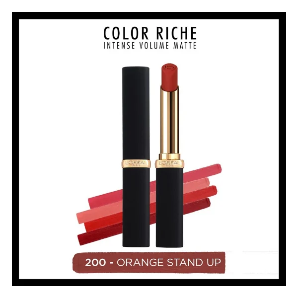 L'oreal Paris Color Riche Intense Volume Matte 100 Pink Worth It Stick Ruj - Görsel 8