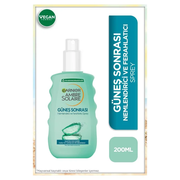 Garnier Güneş Sonrası Nemlendirici Ferahlatıcı Sprey 200 Ml - Görsel 6