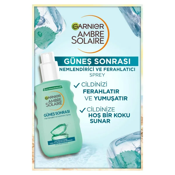 Garnier Güneş Sonrası Nemlendirici Ferahlatıcı Sprey 200 Ml - Görsel 2