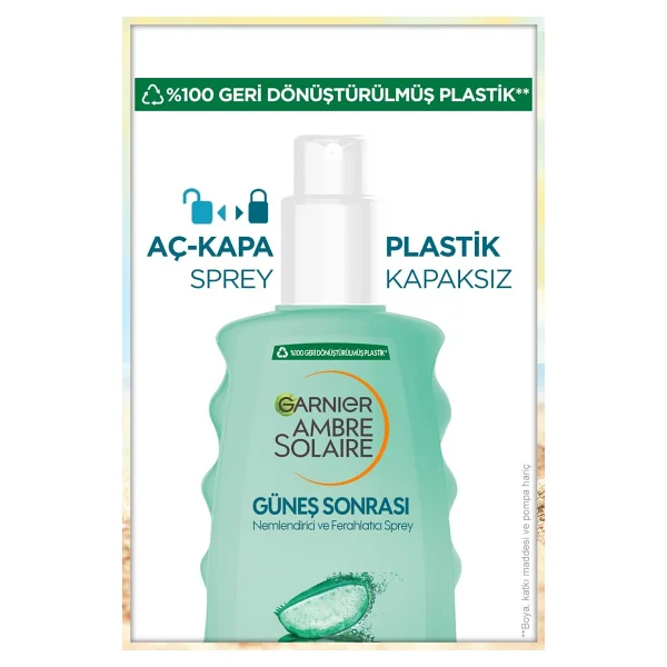 Garnier Güneş Sonrası Nemlendirici Ferahlatıcı Sprey 200 Ml - Görsel 4