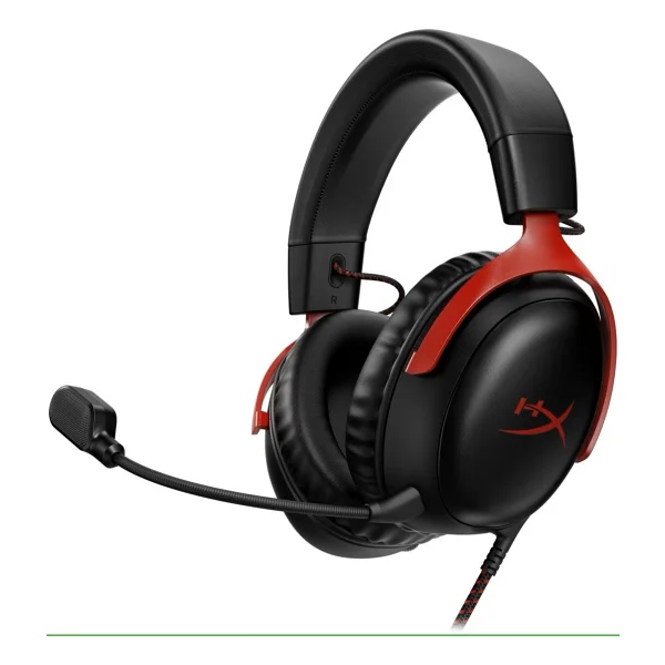 Hyperx Cloud Iıı 727a9aa Siyah-Kırmızı Kablolu Kulak Üstü Oyuncu Kulaklığı - Görsel 10