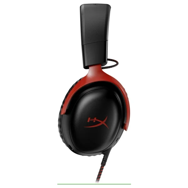Hyperx Cloud Iıı 727a9aa Siyah-Kırmızı Kablolu Kulak Üstü Oyuncu Kulaklığı - Görsel 8