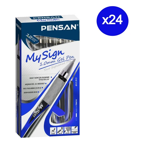 Pensan My Sign 1.0 Mm 12'li Jel Roller Kalem - Görsel 4