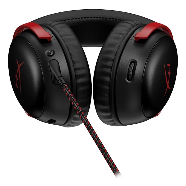 Hyperx Cloud Iıı 727a9aa Siyah-Kırmızı Kablolu Kulak Üstü Oyuncu Kulaklığı - Görsel 9