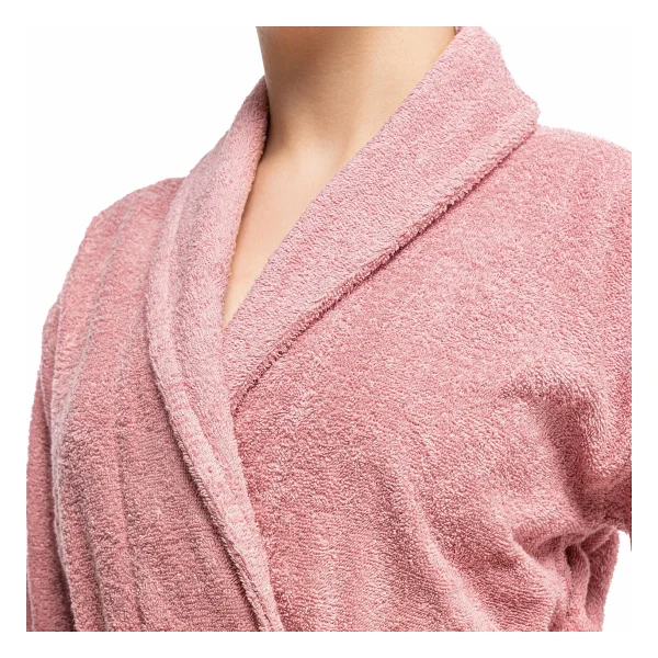 Soley Minerva Ekstra Yumuşak %100 Pamuk Kadın / Erkek Unisex Bornoz - Görsel 3
