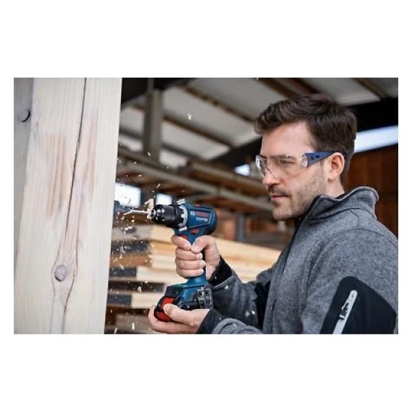 Bosch Gsr 18v-90 C Çift Akülü 2 Ah Vidalama Makinesi - Görsel 4