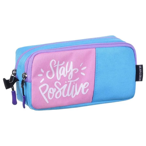 Bear Deer Stay Positive Pembe Kalem Kutusu Bd Kcs198 - Görsel 2