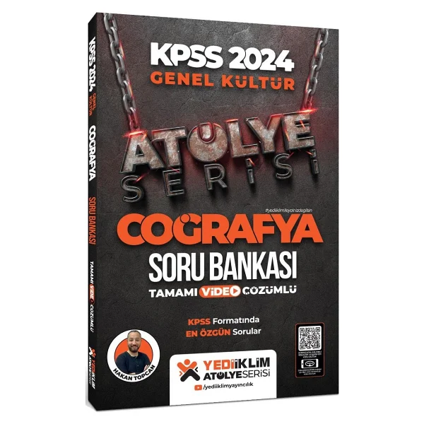 Yediiklim Yayınları 2024 Kpss Atölye Serisi Coğrafya Soru Bankası - Görsel 2