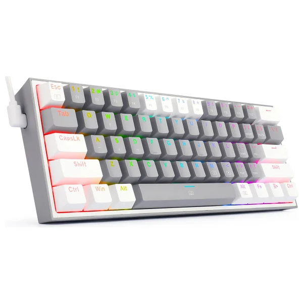 Redragon K617 RGB %60 Tkl Red Switch Kablolu Mekanik Oyuncu Klavyesi - Görsel 7