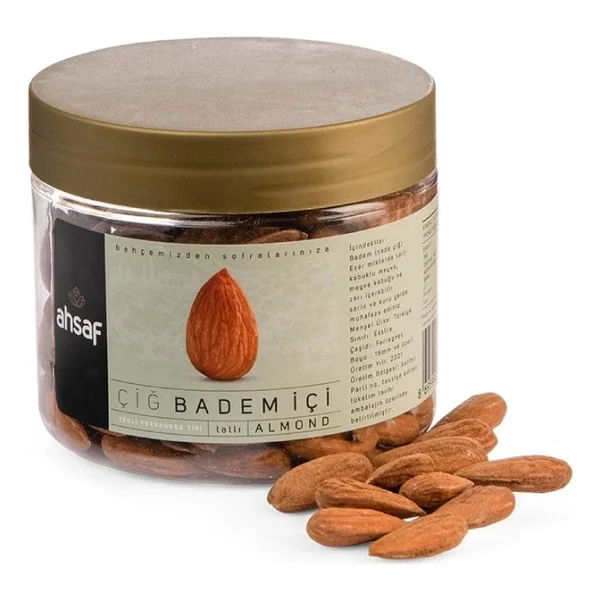 Ahsaf İç Badem 150 Gr Pet Kavanoz - Görsel 3
