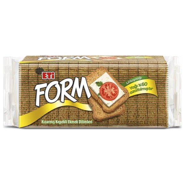 Eti Form Kızarmış Kepekli Ekmek Dilimleri 138 gr x 10 Adet - Görsel 2