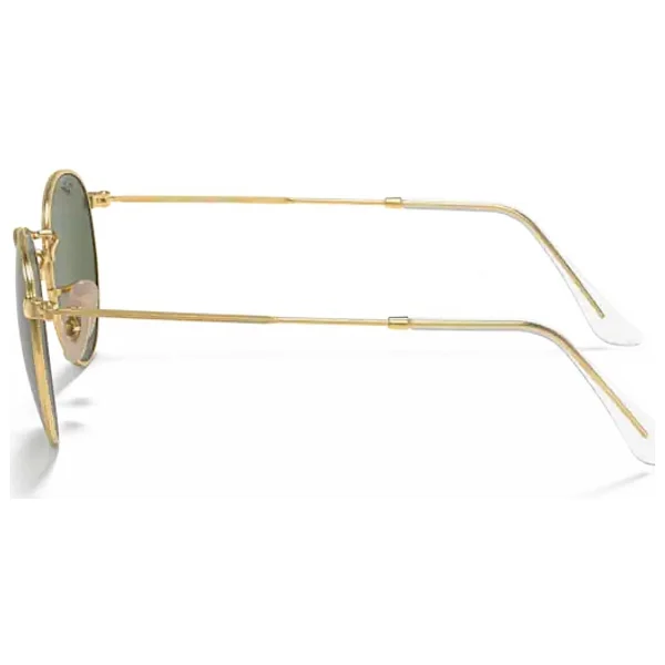 Ray-Ban Round Flat 3447n 001 Gold-Green Güneş Gözlüğü - Görsel 6