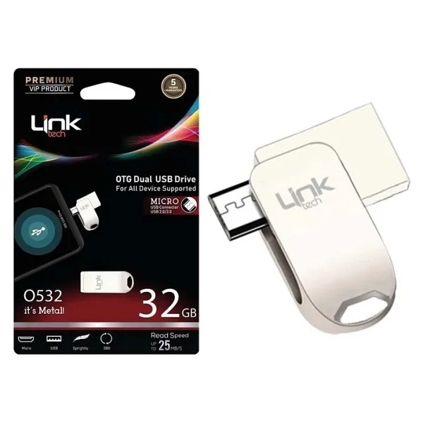 Linktech O532 Premium Otg Micro 32 GB Flash Bellek - Görsel 5