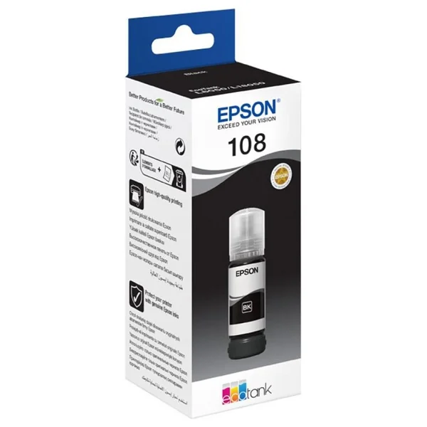 Epson 108 T09c1 Siyah Kartuş Mürekkebi - Görsel 2