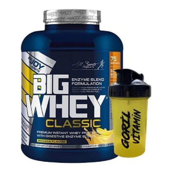 Bigjoy Bigwhey Classic 2376 Gr Muz Aromalı Whey Protein Tozu - Görsel 4
