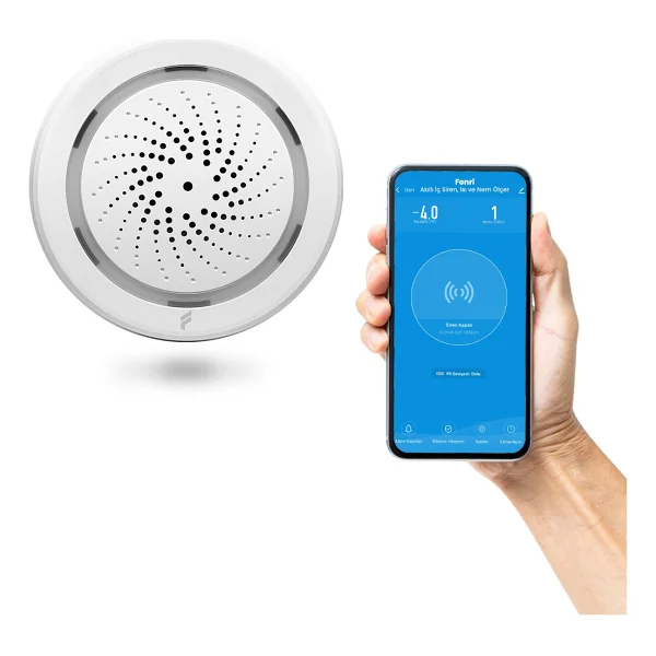 Fonri Wi-Fi Akıllı İç Ortam Siren - Görsel 3