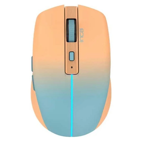 Inca Iwm-511rt Turuncu Şarjlı Sessiz Optik Kablosuz Mouse - Görsel 6