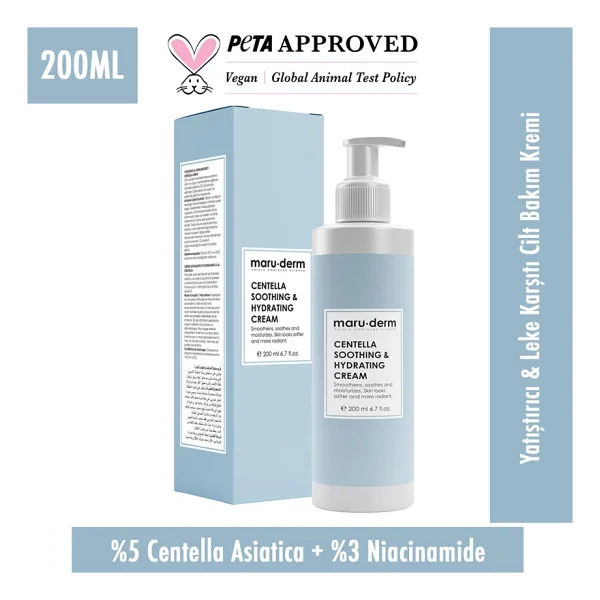 Maru.Derm Cica Centella Onarıcı Krem 200 Ml - Görsel 10