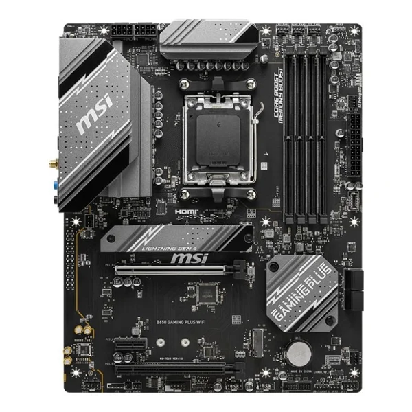 Msı B650 Gaming Plus Wi-Fi AMD Am5 DDR5 Atx Anakart - Görsel 2