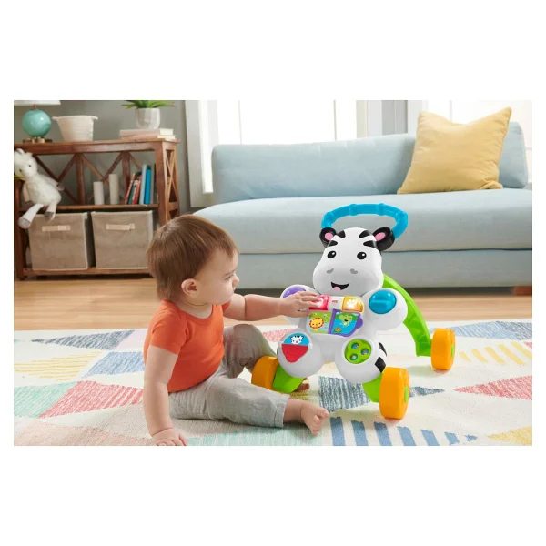 Fisher Price Melodili Zebra Yürüteç Dld80 - Görsel 2