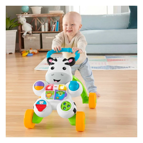 Fisher Price Melodili Zebra Yürüteç Dld80 - Görsel 3