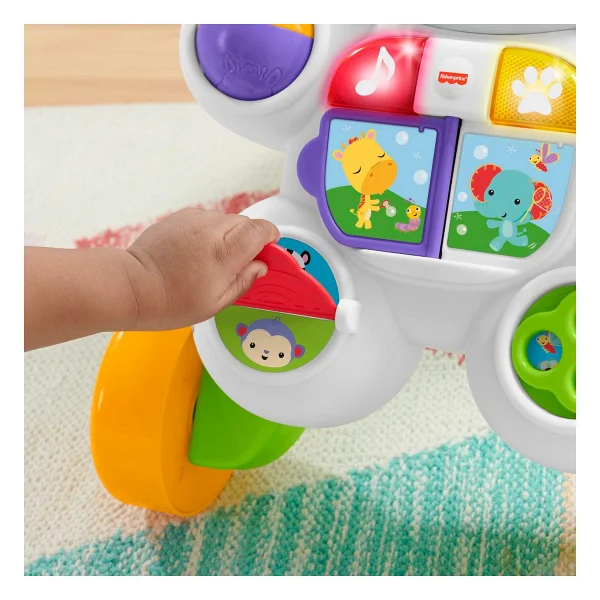 Fisher Price Melodili Zebra Yürüteç Dld80 - Görsel 4