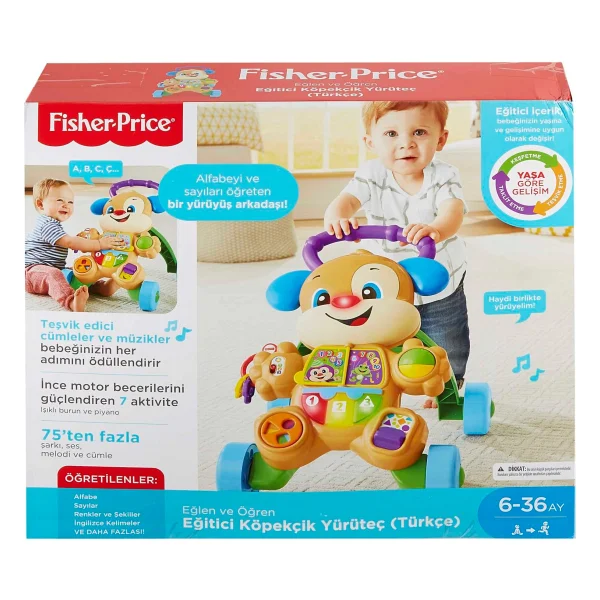Fisher Price Eğitici Köpekçik Yürüteç Ftg10 - Görsel 6