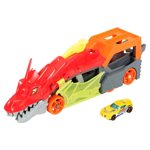 Hot Wheels Şehri Fırlatıcı Ve Taşıyıcı Ejderha Gtk42 - Görsel 6