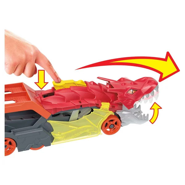 Hot Wheels Şehri Fırlatıcı Ve Taşıyıcı Ejderha Gtk42 - Görsel 4