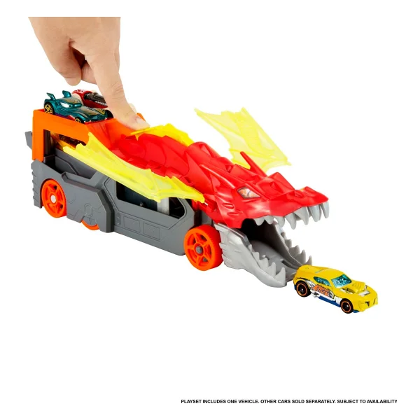 Hot Wheels Şehri Fırlatıcı Ve Taşıyıcı Ejderha Gtk42 - Görsel 7