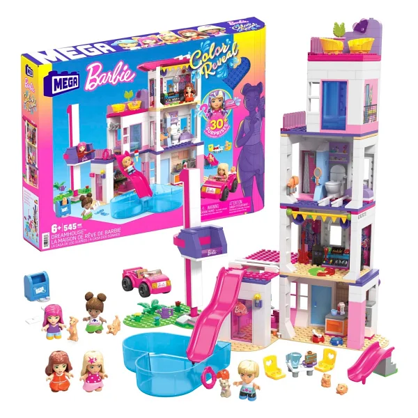 Mega Construx Barbie Color Reveal Rüya Evi Hhm01 - Görsel 8