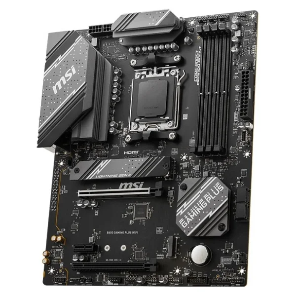 Msı B650 Gaming Plus Wi-Fi AMD Am5 DDR5 Atx Anakart - Görsel 3