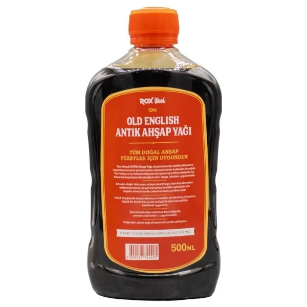 Rox Wood 0256 Old English Antik Ahşap Yağı 500 Ml - Görsel 2