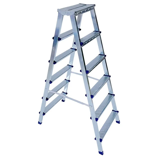 Saraylı 1206 Metal Çift Çıkışlı 6+6 Basamaklı Merdiven - Görsel 3