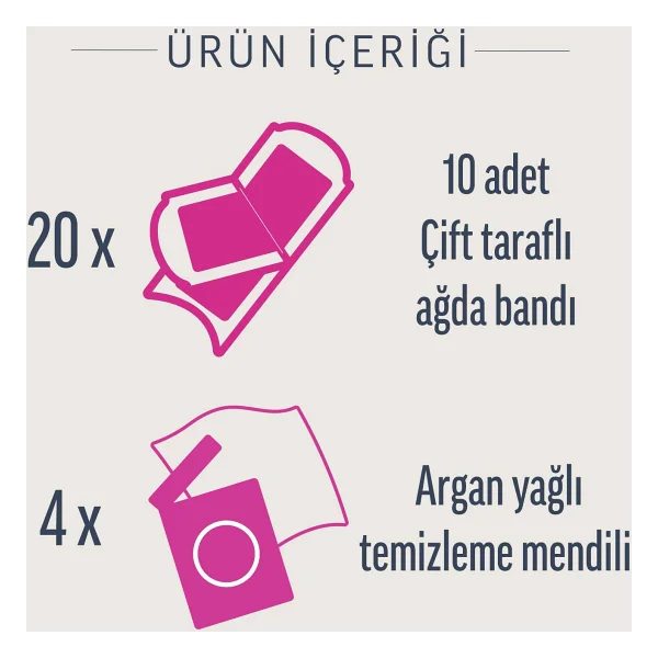 Veet Pure Hipoalerjenik Yüze Özel 20'li Sir Ağda Bandı - Görsel 3