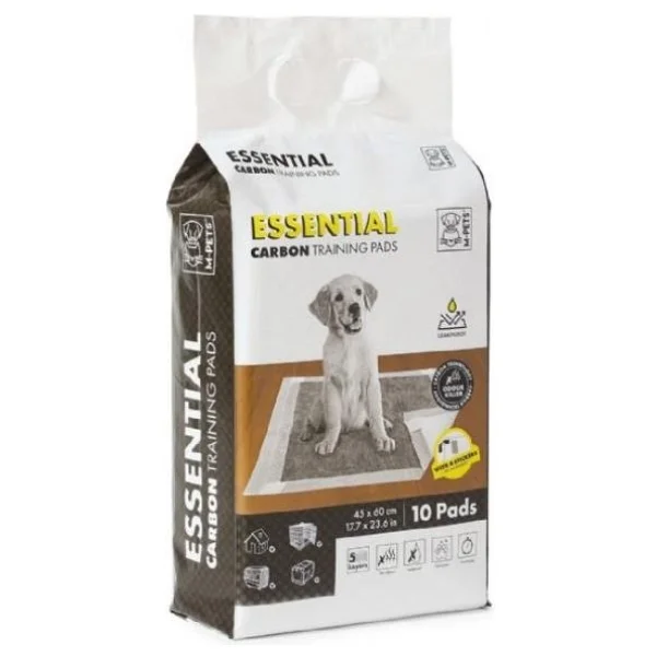 M-Pets Essential Karbonlu Yapışkanlı 45x60 Cm 10'lu Köpek Çiş Pedi - Görsel 2