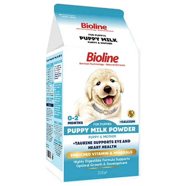 Bioline Puppy Milk 200 Gr Yavru Köpek Süt Tozu - Görsel 2