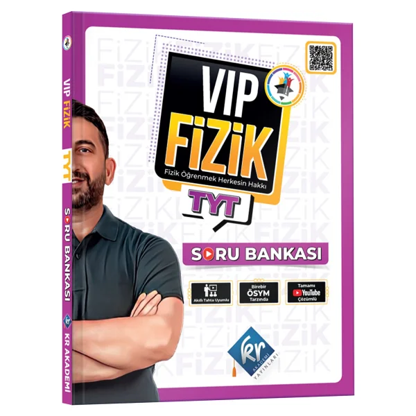 Kr Akademi Yayınları Tyt Vip Fizik Soru Bankası - Görsel 5