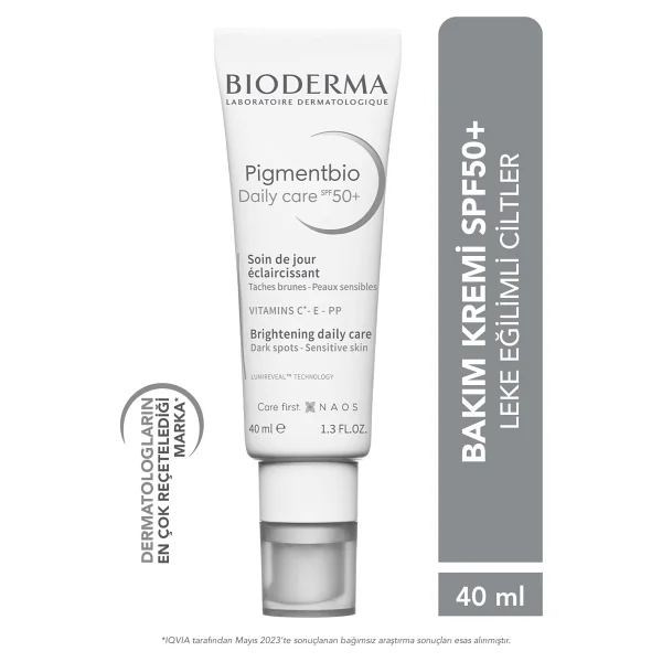 Bioderma Pigmentbio Daily Care Spf 50+ 40 Ml Gündüz Kremi - Görsel 6