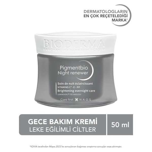 Bioderma Pigmentbio Night Renewer Aydınlatıcı Ve Sıkılaştırıcı Gece Kremi 50 Ml - Görsel 8