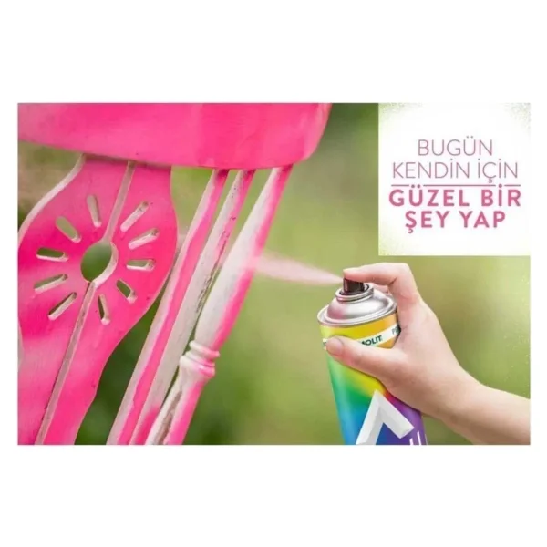 Akçalı Ral 7016 400 Ml Antrasit Sprey Boya - Görsel 4
