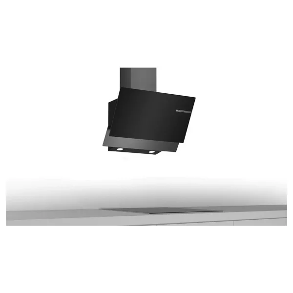Bosch Duvar Tipi Davlumbaz 60 Cm Eğimli Siyah Tasarım 216 W Motor Gücü İle - Görsel 3
