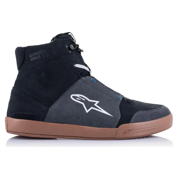 Alpinestars Chrome Drystar Erkek Siyah-Mavi Motosiklet Ayakkabısı - Görsel 3