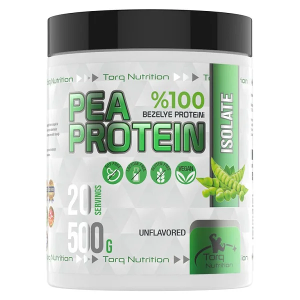 Torq Nutrition Pea %100 Bezelye Proteini 500 Gr - Görsel 4