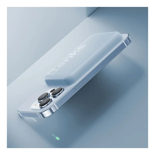 Benks Mp10 Mavi 6000 mAh Magsafe Powerbank - Görsel 5